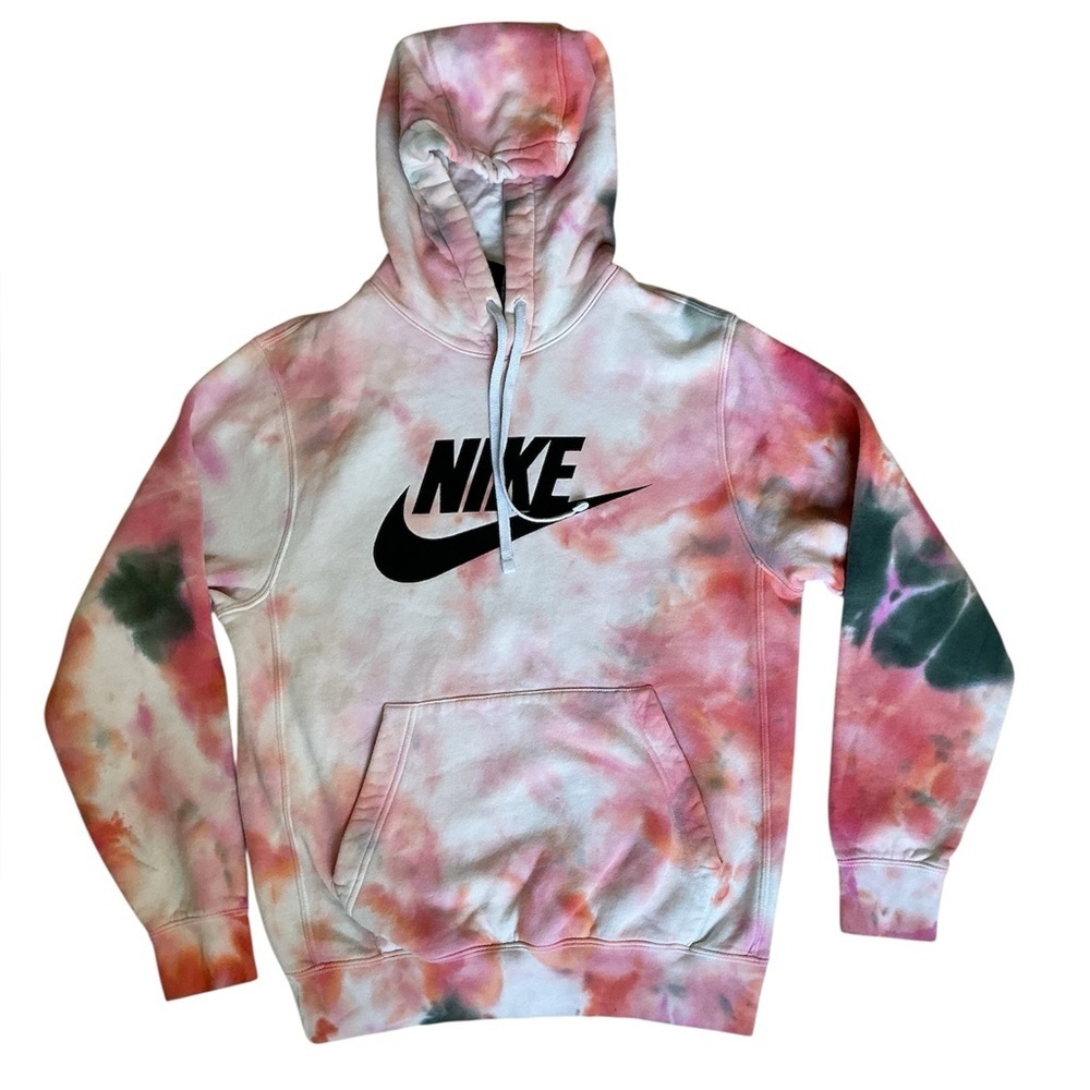 Nike Multicolor Tie-Dye Hoodie Sz S